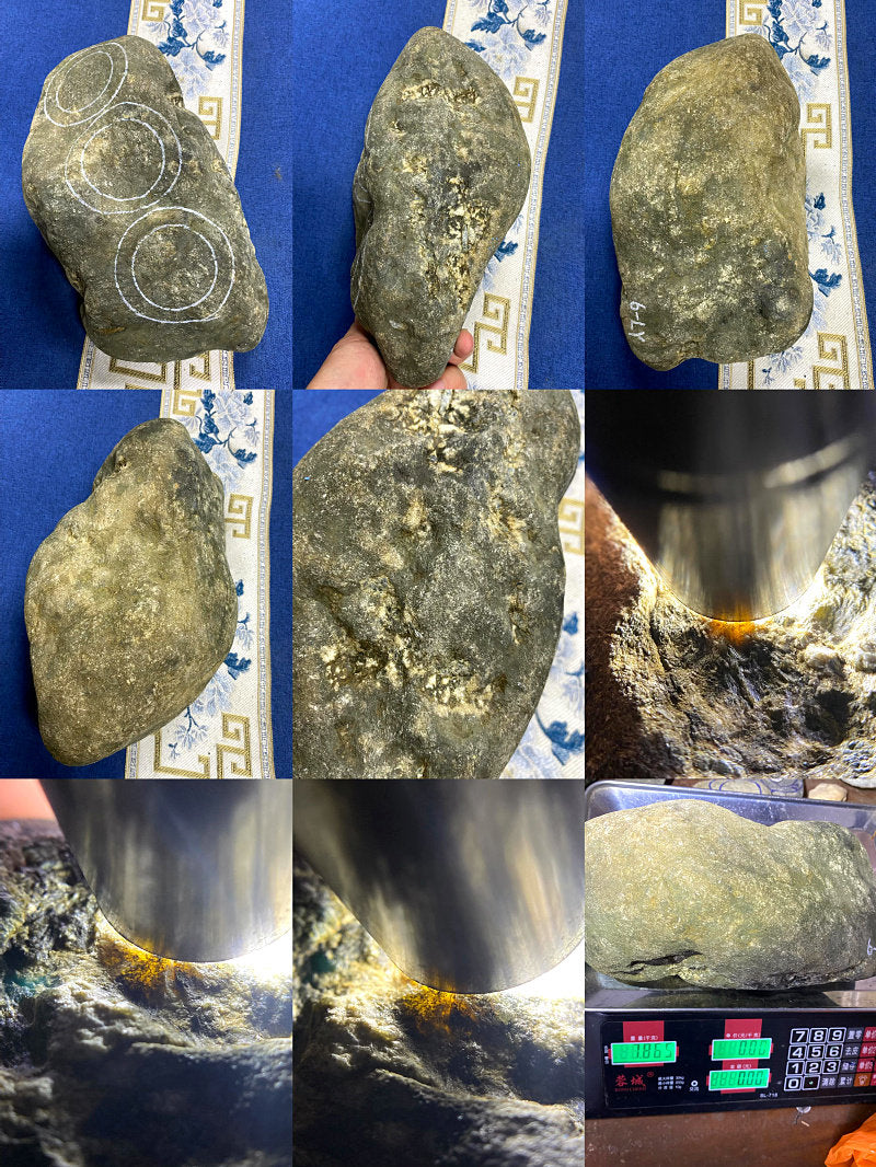 翡翠原石 NO.15 實拍圖 01