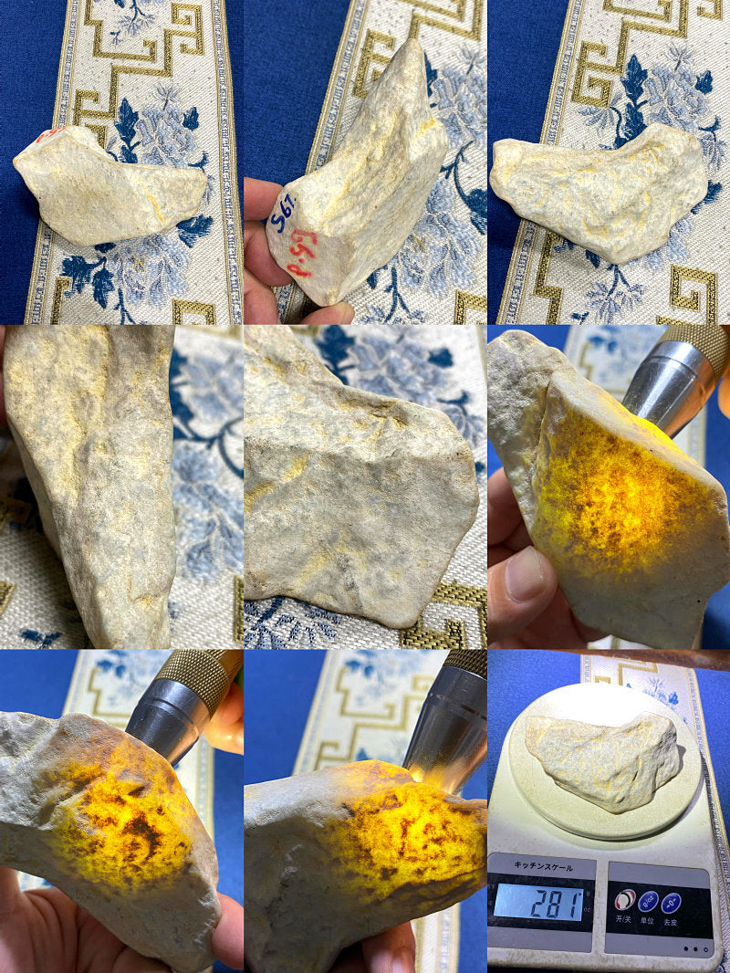 翡翠原石 NO.18 實拍圖 01