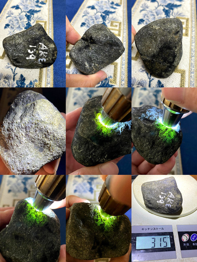 翡翠原石 NO.20 實拍圖 01