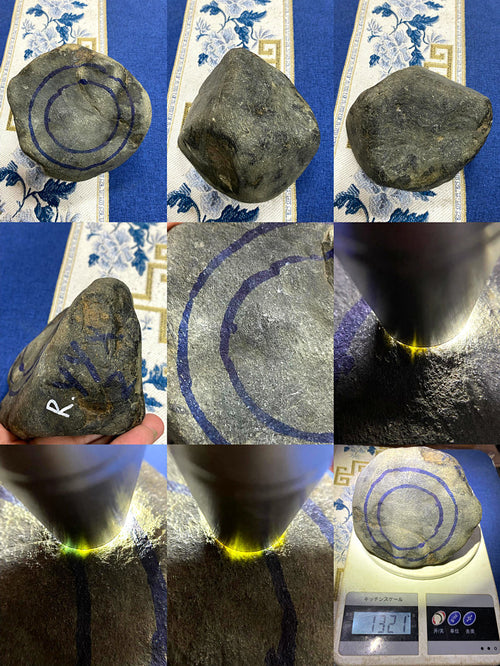 翡翠原石 NO.8 實拍圖 01